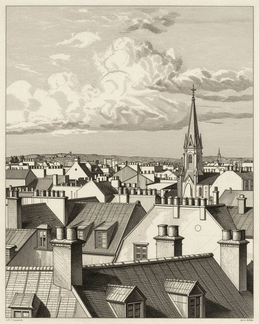 Illustration générée : Eau-forte, interprétation fictive et contextualisée.