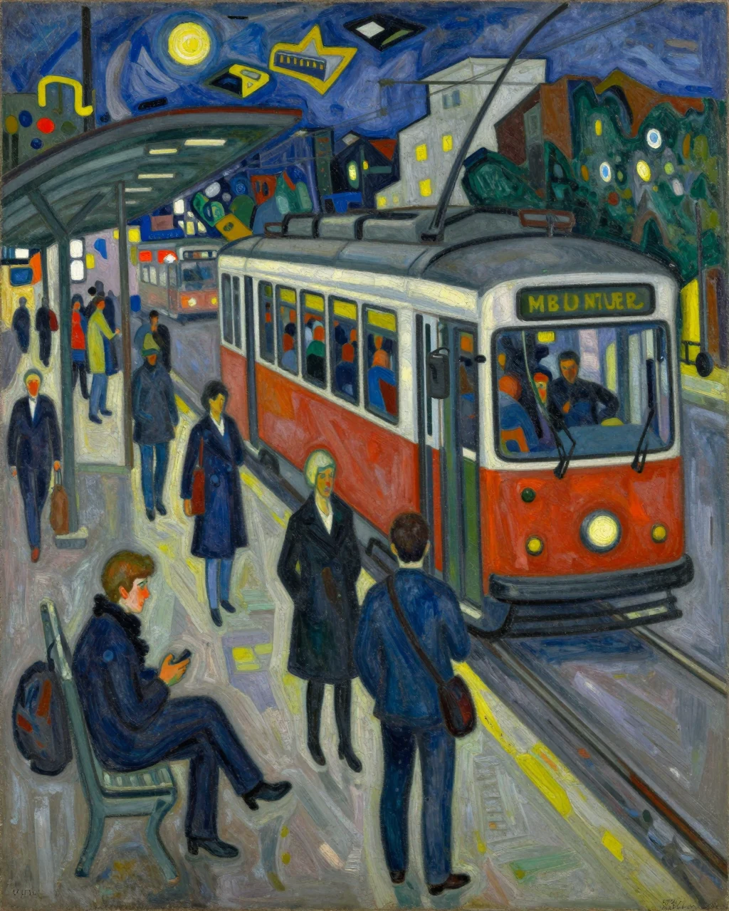 Illustration générée : Expressionnisme, interprétation fictive et contextualisée.