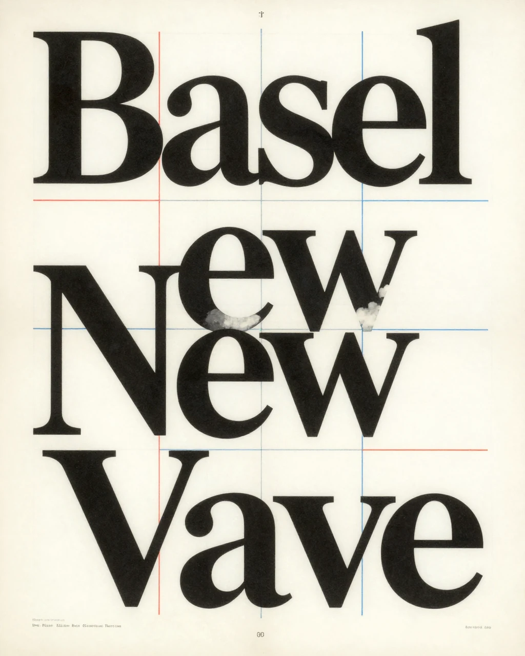 Illustration générée : New Wave typographique, interprétation fictive et contextualisée.